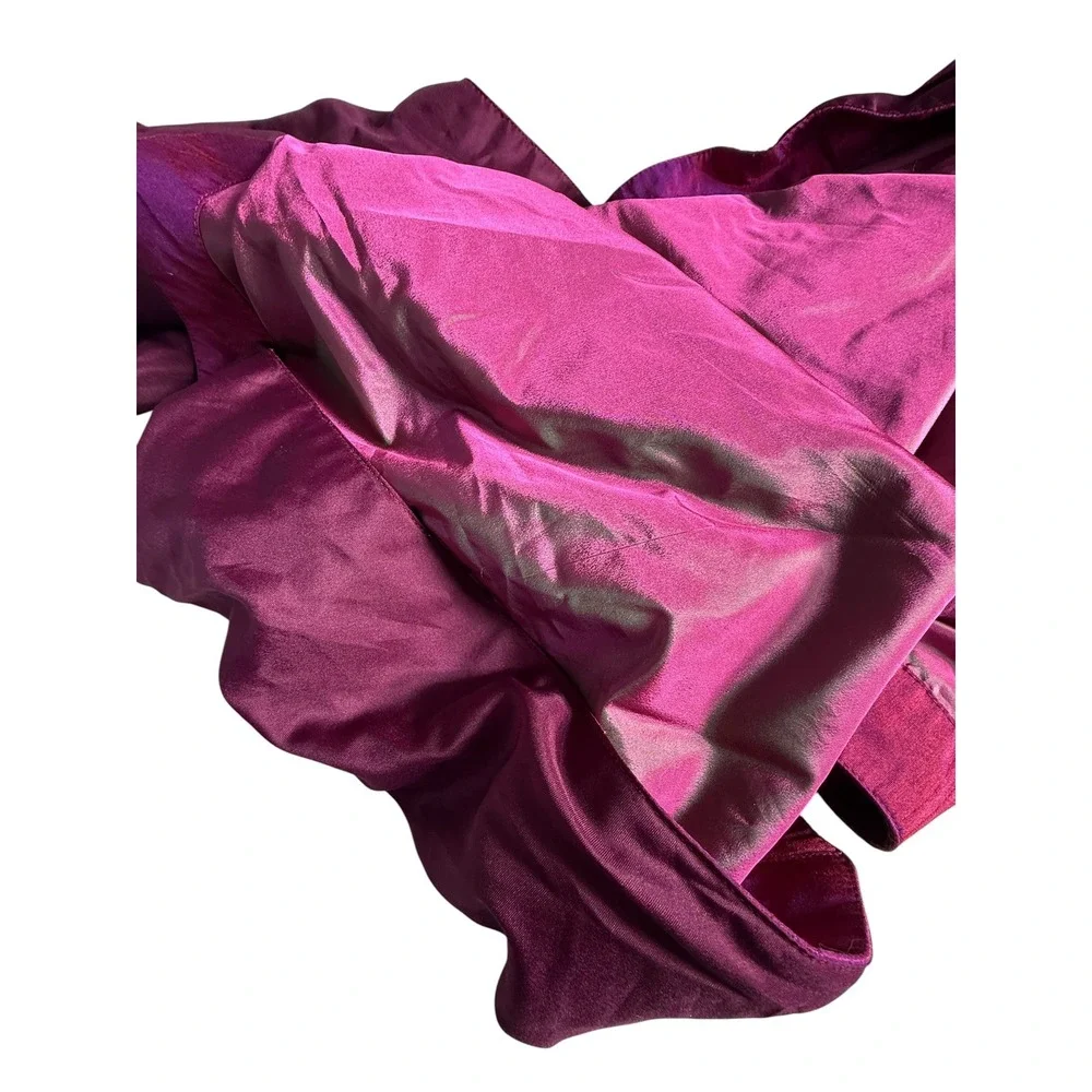 Vintage Iridescent Magenta Table Runner Y2K Fairy Boho Whimsical‎ Witchy 92x24